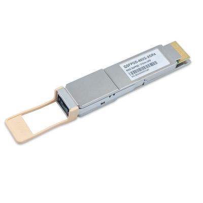 China 400GBASE XDR4 QSFP-DD 400G Optical Transceiver MTP MPO-12 2km Over SMF Transceiver Module for sale