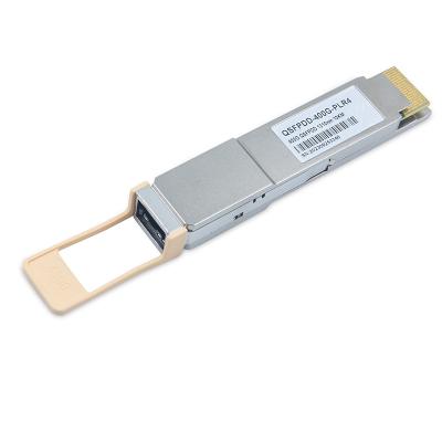 China PLR4 400G QSFP DD Transceiver MTP MPO-12 10KM 1310nm for sale