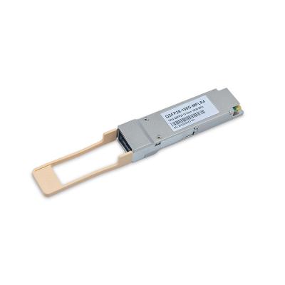 China MTP MPO-12 QSFP28 PLR4 10km Over SMF Optical Transceiver Module for sale