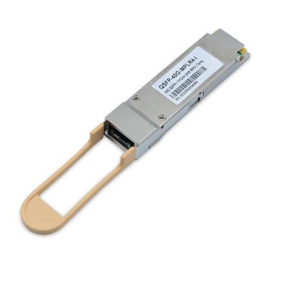 China 2km 40GBASE-PLR4 QSFP+ 40G Transceivers 1310nm MTP MPO-12 SMF Transceiver for sale