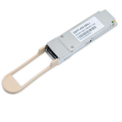China QSFP+ SR4 850nm MTP MPO-12 MMF 40G Optical Transceiver Industrial for sale
