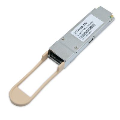 China 850nm QSFP+ 40GBASE SR4 MTP/MPO-12 MMF Transceiver Module for sale