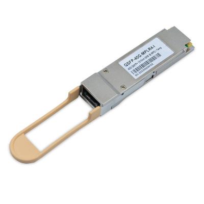 China 40G QSFP+ 1310nm 40GBASE MTP MPO-12 SMF Transceiver Module for sale