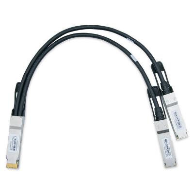 China 400G QSFP-DD para 2x200G QSFP56 Cable de ligação direta de cobre Twinax à venda