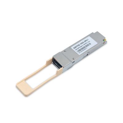 China MTP MPO-12 QSFP28 100GBASE SR4 100m I-Temp Over OM3 OM4 MMF Optical Transceiver Module for sale