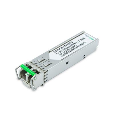 China 1.25GBASE SMF 1550nm 100km Duplex LC SFP Module HUAWEI Compatible for sale