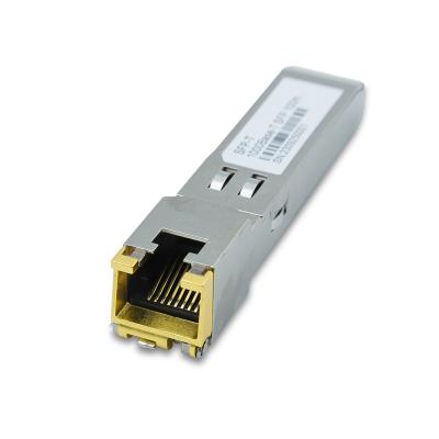 China 1000BASE-T SFP Transceiver RJ-45 100m Over Copper Cable Cisco Compatible for sale