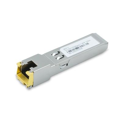China 10/100/1000BASE-T SGMII RJ-45 100m Optical Transceiver HUAWEI Compatible for sale