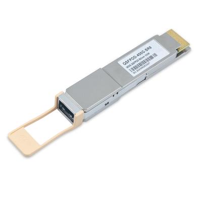 China 400GBASE SR8 QSFP-DD Transceiver MTP/MPO 70m over OM3 MMF 100m over OM4 MMF for sale