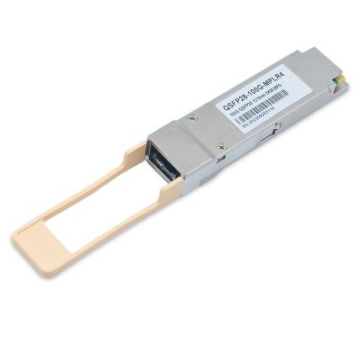 China 100GBASE  QSFP28 Transceiver 1310nm 2km MTP/MPO over SMF for sale