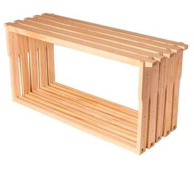 China Las famas de alta calidad adaptables al por mayor Dadant de Langstroth diseñan el marco de madera de la colmena en venta