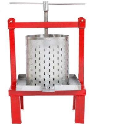 China Red Color Stainless Steel Honey Wax Presser Press Machine For Honey Pressing for sale