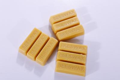 China 100% Pure Natural Yellow Beeswax Bars 28g Food Level for sale