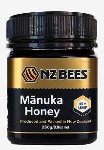 중국 UMF15+ 자연적 벌 꿀 순수한 뉴질랜드 마누카꿀 MGO550+ 건강식품 250g 판매용
