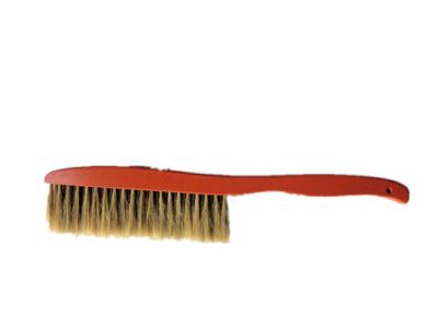 China Red Painting Wooden Handle Three Row Bee Brush Bristle for sale