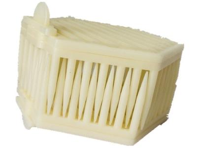 China White Color Plastic Hexagon Needle Queen Cage of Beekeeping Queen Rearing for sale