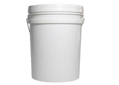 China 20L Yellow and White Color Plastic Bucket Tank Without Honey Gate for sale