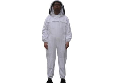 China Algodón y traje protector de la apicultura de Terylene con el velo de Fencil en venta