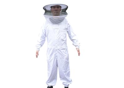 China Cotton And Terylene xxl beekeeping protective clothing With Round Veil for sale