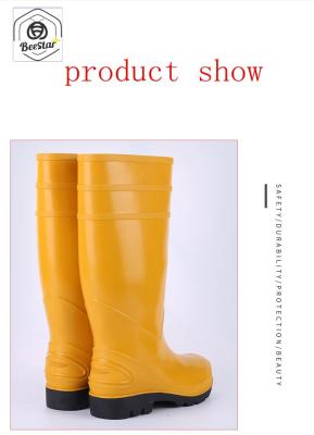 China Seamless Rain Non Slip Sole Beekeeping Boots for sale