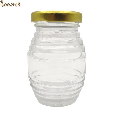 China Wholesale Transparent 150ml 250ml 500ml Type E Empty Plastic Honey Jars for sale