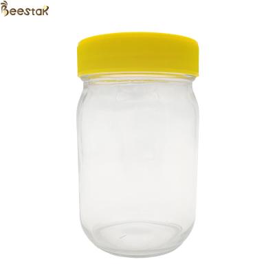 China Tipo transparente de alta qualidade por atacado um 375ml 750Ml Honey Jars vazio à venda
