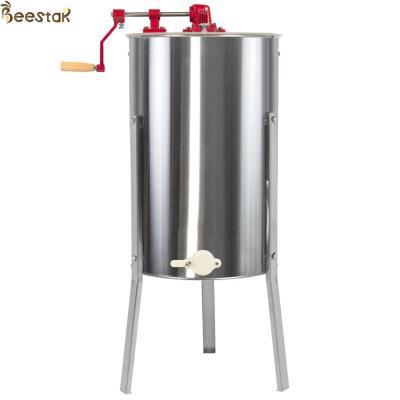 China 304 SS Bee 2 Frame Manual Honey Extractor Honey Extraction Equipment for sale