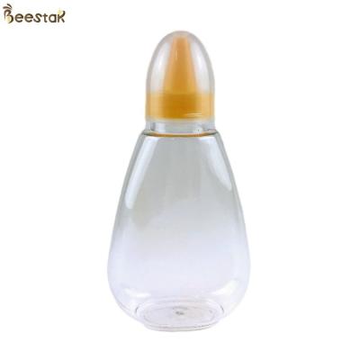 China High Quality 280ml Empty Bottles For Honey Special Transparent Honey Plastic Jar for sale