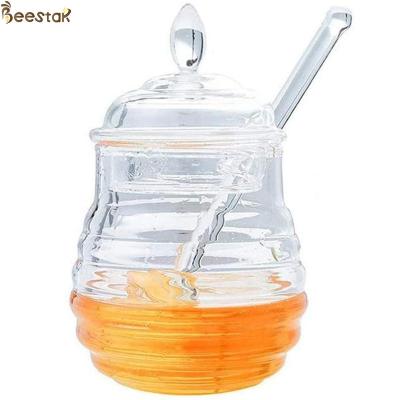 China Poliestireno al por mayor Honey Splash Bar Honey Pot Honey Jar For Honey Storage de la categoría alimenticia en venta