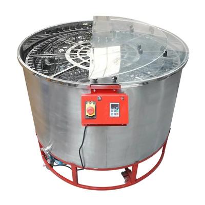 China 72 Frame Electric Reversible Radial Bee Honey Processing Machine honey spinner extractor for sale