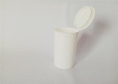 China 19DR Water Resistant Pop Top Vials , Plastic Pill Containers With High Tightness for sale
