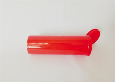 Cina Fiale rosse opache aperte facili della cima di schiocco, barattoli superiori di schiocco che bloccano i raggi UV per marijuana in vendita
