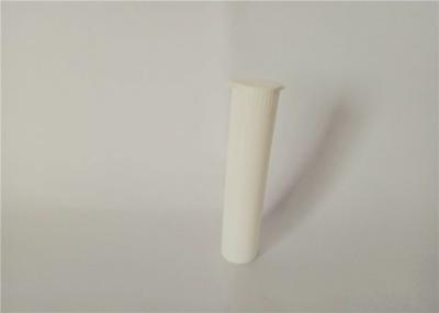 China 118mm Moisture Resistant Plastic Vial Tubes Opaque White For Medical Dispensary for sale