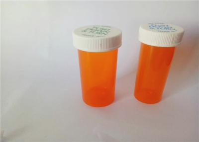 China Concentrate Airtight Child Proof Pill Bottle Odor - Resistant With Even Thickness for sale