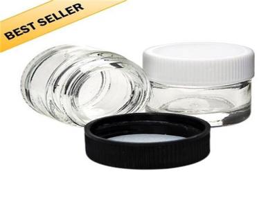 China Non - Toxic Seal Glass Concentrate Containers , FDA Free Glass Concentrate Jars for sale