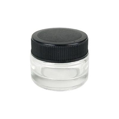 China Ultra - Hygienic Glass Concentrate Jars Clear , White , Black , Frosted Color for sale