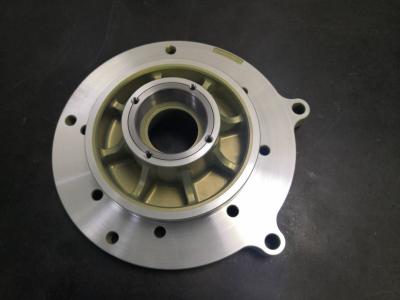 China Aluminum Cnc Machine Automotive Parts Engineering Service Motor Rear Cover for sale