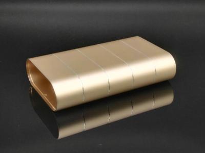 China Piezas que muelen anodizadas de oro del CNC de exterior eléctrico del cigarrillo electrónico en venta