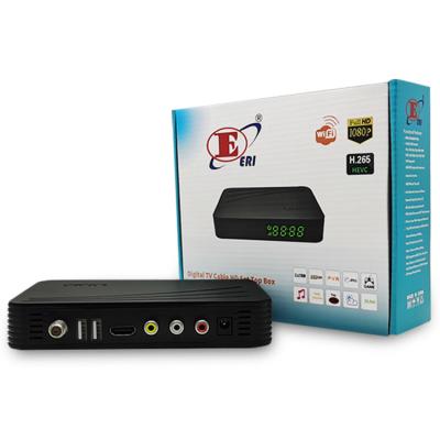 China Cardless HD HEVC Set Top Box Cob Cas Hd Pvr Cable Box Last Channel Memory for sale