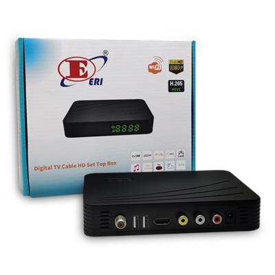 China STB vía los decodificadores del decodificador DVB C Mpeg4 del USB adjuntan la caja de B en venta