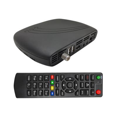 China Own ID Design USB PVR EPG Black Hd Digital MPEG2 Dvb C Receiver Light Weight for sale