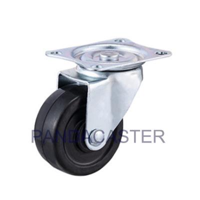 China Rubber Light Duty Casters 2 Inch Swivel Casters For Furniture for sale