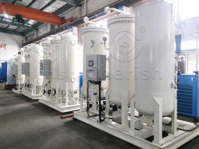 China Vertical PSA Oxygen Gas Plant , Pure Oxygen Generator Machine Mode PO-48-93-6-A for sale