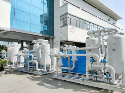 China 12Nm3/Hr 0.5Mpa PSA Oxygen Plant With Steel Structure for sale