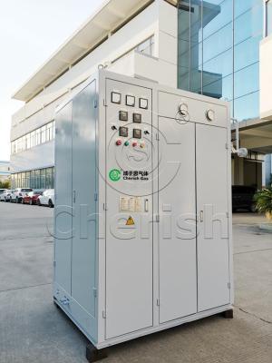 China Siemens PLC Control Skid Mounted PSA Oxygen Gas Generator With Touch Screen for sale