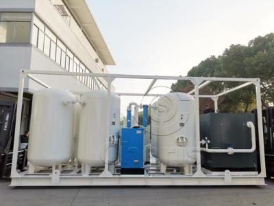 China Molecular Sieve Filling PSA Oxygen Plant 150Nm3/Hr Working Continuously for sale