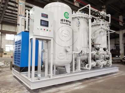 China Generador del oxígeno del control el 93% PSA del PLC de Siemens para el corte del laser en venta