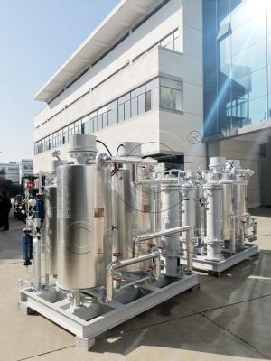 China Sistema de purificação de nitrogênio montado em patins e modular, que permite mais conveniência e custo-benefício à venda
