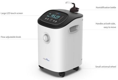 China 93% Purity Adjustable Medical Oxygen Concentrator for sale