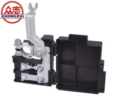 China High Performance Waterproof Automotive Fuse Block Two Ways Black Color for sale